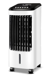 Ventilador Evaporativo MyWave MWHUM-4L Capacidad 4L Función de Refrigeración/Humidificación 7 Horas de Temporizador 3 Velocidades Pantalla LED Color B características