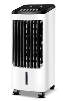 Ventilador Evaporativo MyWave MWHUM-4L Capacidad 4L Función de Refrigeración/Humidificación 7 Horas de Temporizador 3 Velocidades Pantalla LED Color B