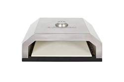 La Hacienda Firebox 56216 - Horno de pizza para barbacoa, color plateado precio