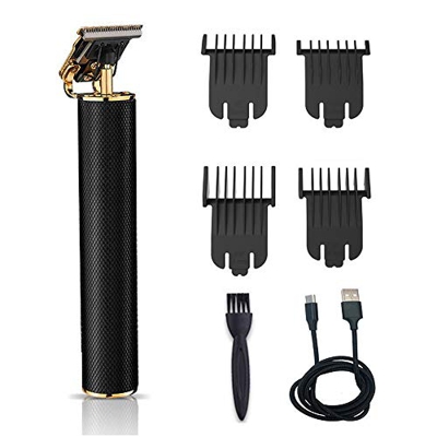 VGR Cortapelos Recortador de Cabello para Hombres Profesional, Retro T9 Oil Head Cortapelos eléctricos USB Recargable Pequeño Fader Hair Salon Talla/P