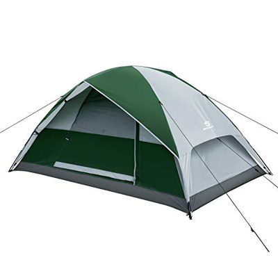 Bessport Tienda de Campaña 2 Personas Ultraligera 4 Estaciones con Dos Puertas para Trekking, Campamento, Playa, Aventura, etc