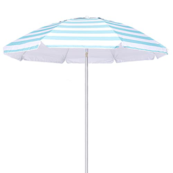 Sombrilla Playa antiviento de Aluminio y Fibra de Vidrio - LOLAhome (Ø 200 cm, Aguamarina) precio