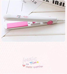 Plancha de Pelo Mini, Planchas Rizadoras 2 en 1 Moldeadores Multifunción para Hombres y Mujeres, Rizar y Alisar Herramienta para Cabello, formato prác precio