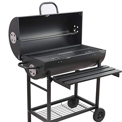 Regulador de temperatura profesional para estufa de carbón vegetal, para camping al aire libre, color negro