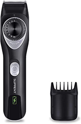 SUPRENT Recortador de barba ajustable, recortador de barba todo en uno para hombres con batería de iones de litio, carga rápida, uso duradero, 19 long en oferta