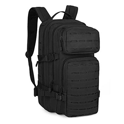 35L Mochila Táctica Militar,Mochila de Asalto Molle Mochila Impermeable de Combate Mochila Escolar Impermeable Hombres Mujeres Bolsa de Emergencia par
