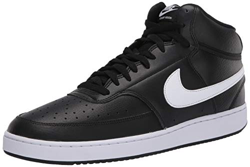 Nike Court Vision Mid, Zapatos de Baloncesto Hombre, Multicolor (Black/White 001), 41 EU precio