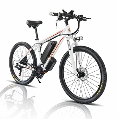 26"/29“ Bicicleta Eléctrica E-Bike, Bicis de Montaña Electricas para Adulto de 48V 1000W con Batería Extraíble de 18Ah, Bicicleta de Ciudad para Hombr