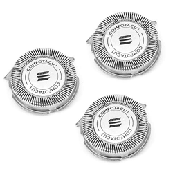 3 cabezales de repuesto para afeitadora SH30 / 52 cuchillas de repuesto para Philips Norelco Series 3000 2000 1000 S738 en oferta