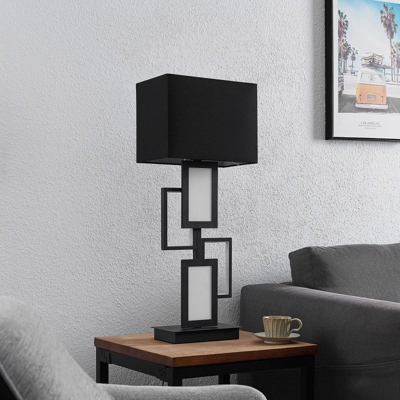 Lindby Wike lámpara de mesa LED