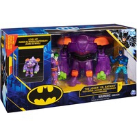Batman, conjunto de figuras de acción de The Joker contra Batman de 10 cm con traje tecnológico transformable (solo en Walmart), Muñecos