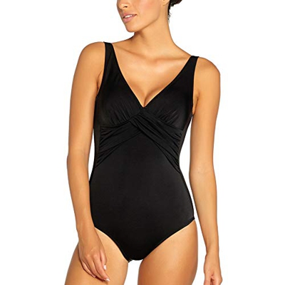 SEDEX Bañadores de Mujer Sexy Cuello en V Profundo Natacion Trajes de Baño de Una Pieza Monokinis Natacióncon Relleno Push up Halter Ropa de Baño Play