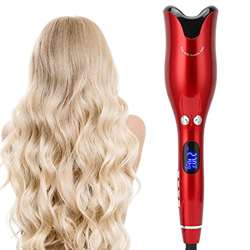 Rizador de pelo automático, varita de rizador de pelo automático 9s Rizador de pelo con pantalla LCD y temporizador para todo tipo de cabello Varita d en oferta