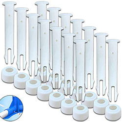 Piezas Repuesto Piscina 12 Piezas Repuesto Piscina Plástico Pasadores Plástico para Juntas Pasador Repuesto Piscina Palos Recambio de SPA de Piscina,P características