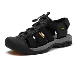 SAGUARO Trekking Sandalias de Playa Hombre Sandalias Punta Cerrada Verano Senderismo Zapatos Negro Oscuro 42 EU precio