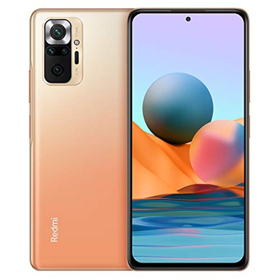 Xiaomi Redmi Note 10 Pro Smartphone 6GB 128GB 6.67" 120Hz AMOLED DotDisplay 108MP Wide-Angle Cámara 5020mAh (typ) NFC Dual SIM Card Bronce Degradado [