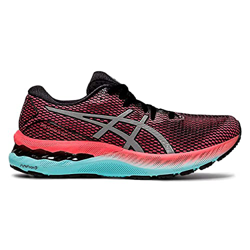 ASICS Gel-Nimbus 23 Lite-Show, Zapatillas de Running Mujer, Black Pure Silver, 38 EU en oferta