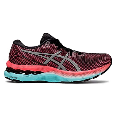 ASICS Gel-Nimbus 23 Lite-Show, Zapatillas de Running Mujer, Black Pure Silver, 38 EU