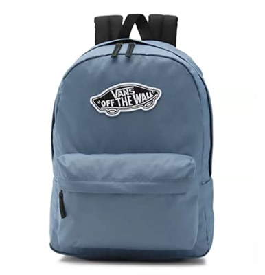 Vans Realm Backpack, Mochila Unisex Adulto, Cemento Azul, Talla única