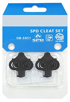 TacoBey - Juego de Pinzas para Bicicleta (Compatible con Shimano SPD SL SM-SH) (SPD 51)