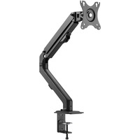 8704 soporte para monitor 68,6 cm (27") Abrazadera Negro, Soporte de monitor
