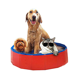 JIAYING Piscina para Perros Piscina para Mascotas Piscina Duradera De Perros, Piscina Plegable para Niños Piscina Antideslizante, Fuerte Y Robusta, pa en oferta