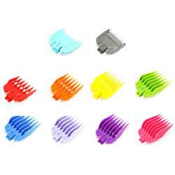 LifeBest Kit de guía de peines de cortadora de Cabello de 10 Piezas, Accesorios de Protectores de cortadora de Cabello Multicolor, Herramientas de pel características