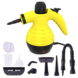 Dekaim Limpiador a Vapor, Vaporeta Limpieza Hogar Vaporeta de Limpieza de Mano con 9 Accesorios para Quitar Manchas en Tapicería de Coche, Hogar, Coci precio