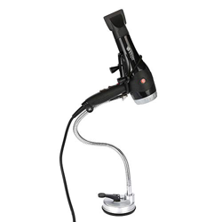 Wakects Soporte para secador de Pelo, Material de Goma y aleación de Aluminio Soporte para secador de Pelo con Soporte Giratorio Libre de 360 ​​° para precio