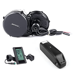 Bafang BBS01B 36V 250W / 350W / 500W Kit de Conversión de Bicicletas Eléctricas, Batería de Tubo descendente Opcional de 36 V 7,8Ah/10Ah/15,6Ah/17,4Ah características