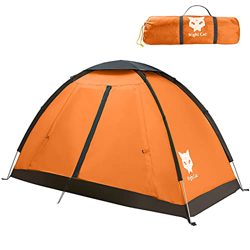 Night Cat Tienda de campaña para 1 2 Persona Impermeable Carpas De Mochilero Configuración Fácil Ligero para Caminar El Patio Trasero características