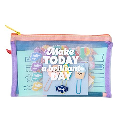 Mr. Wonderful Kit to decorate your diary - Make today a brilliant day, Multicolor