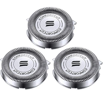 Mudder SH30/50/52 Cabezal Reemplazo Compatible con Afeitadora Eléctrica Series 1000, 2000, 3000, 5000 y Model AT8xx/AT7xx/PT8xx/PT7xx Style con Cuchil