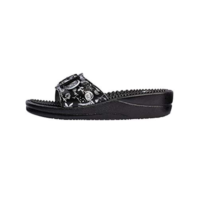 Scholl Chanclas de Playa New Massage Negro 39