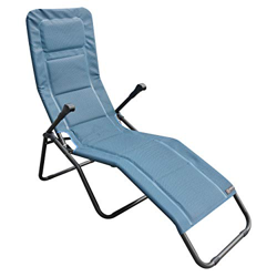 Homecall - Tumbona acolchada con espuma de secado rápido, XXL (azul) características