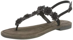 Tamaris 1-1-28123-26, Sandalia Mujer, Peine Negro, 37 EU en oferta