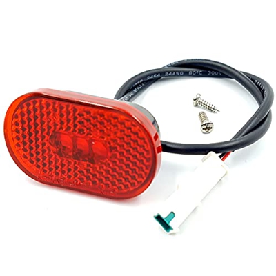 Vestigia® - Reemplazo de luz de la lámpara trasera LED para Xiaomi Essential 1S Pro2 Scooter eléctrico - Luz para guardabarros trasero - Piezas de rep