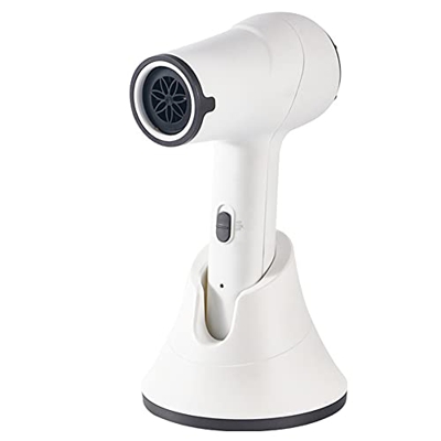 Secador De Pelo Portátil Inalámbrico ​De Aire Frío Y Caliente Inalámbrico Recargable 5000Mah Batería De Litio con Motor DC para Niños, Verano, Interio