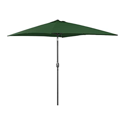 Uniprodo Sombrilla De Jardín Grande Parasol para Terraza Uni_Umbrella_TSQ2030GR (Inclinable, Pantalla Rectangular 200 x 300 cm, Color Verde) en oferta