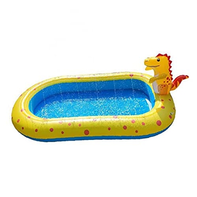 Naisidier Característica Infantil Inflable de riego Agua de la Piscina Splash Piscina para niños Jardín de la Familia