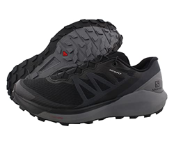 SALOMON Sense Ride 4, Zapatillas de Senderismo Hombre, Black/Quiet Shade/Ebony, 46 2/3 EU precio