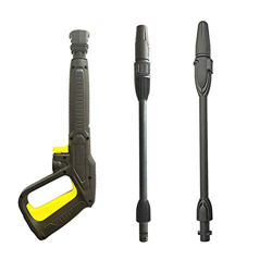 Frunimall Pistola y Lanza Lavadora a Presión para Karcher, Pistola de Disparo de Alta Presión Juego de 2 Lanzas de Chorro, 150 Bar 2200 PSI para Karch en oferta