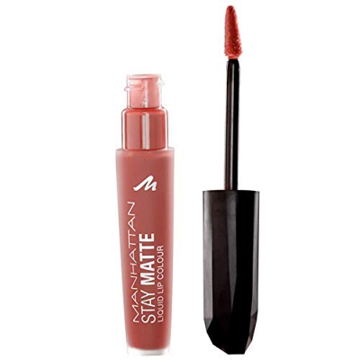 Manhattan Stay Matte Liquid Lip colour, color 120 Noho Mocha, Rose, Nude, 6 ml