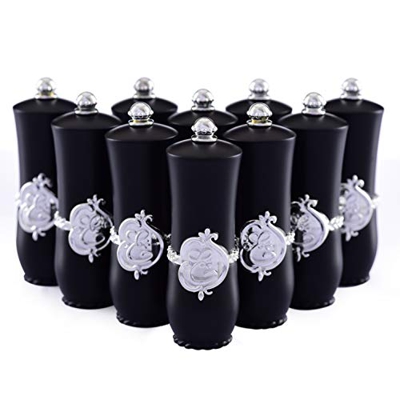 Allwon - 10 tubos negros vacíos para pintalabios, contenedor de bálsamo labial para bricolaje (tubo redondo)