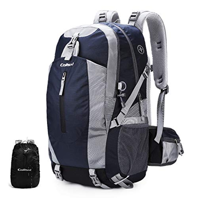 Colisal 40L Mochila Senderismo Mochilas Trekking Mujer Hombre con Funda Cubierta Impermeable de Mochila para Alpinismo Montaña Escalada Camping Viaje 