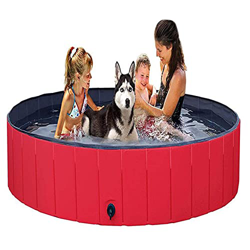 JIAYING Piscina para Perros Niños Piscina Piscina Plegable para Perros, Piscina Portátil Piscina Piscina Plegable Bañera De Baño, para Perros Gatos Y  precio