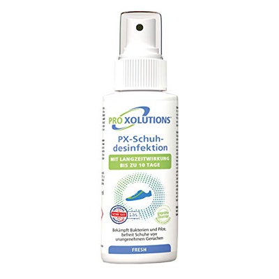 PX Schuhdesinfektion- Desinfektions-Spray mit Langzeitwirkung gegen Fusspilz, Nagelpilz & Bakterien (1 x 125ml)