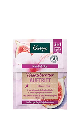 Kneipp Mini-Fuß-Spa"Bezaubernder Auftritt" | 2in1 Fußbadekristalle & pflegende Fußcreme | 40g+10ml