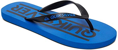 Quiksilver Java Wordmarkyt, Zapatos de Playa y Piscina Hombre, Negro (Negro/(Xkbk Black/Blue/Black) Xkbk), 39 EU