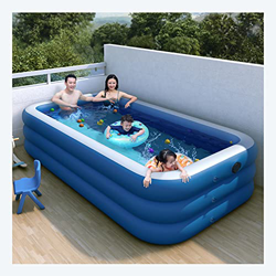 Piscina Piscina Infantil Al Aire Libre, Piscina Inflable Portátil, Piscina De Jardín Duradera (Size : 428x195x60cm) en oferta